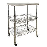 Stainless steel sterilizer cart